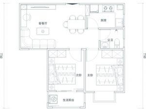 B1户型4栋、5栋